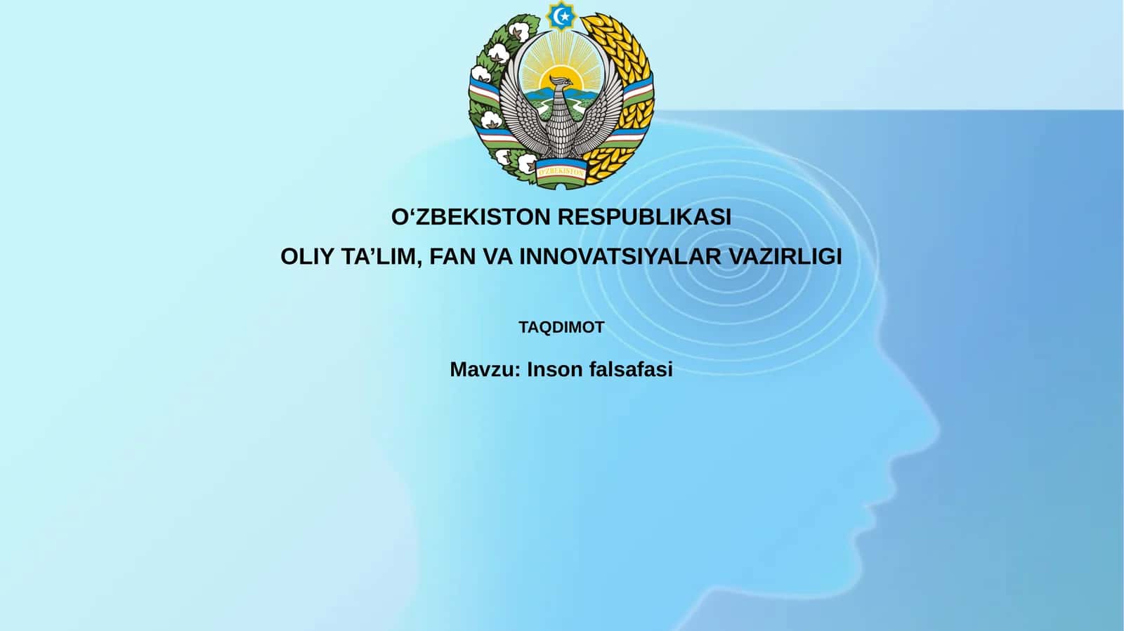 Insonfalsafasi 1