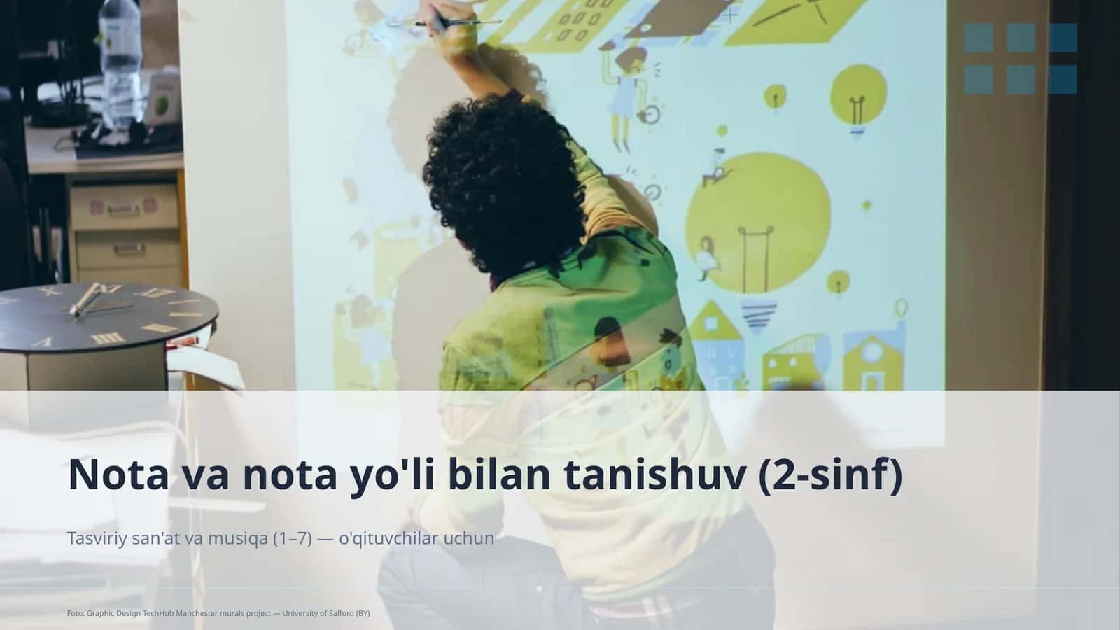 Nota va nota yo'li bilan tanishuv (2-sinf) 1