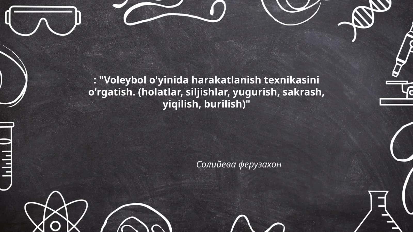 Voleybol o'yinida harakatlanish texnikasi 1