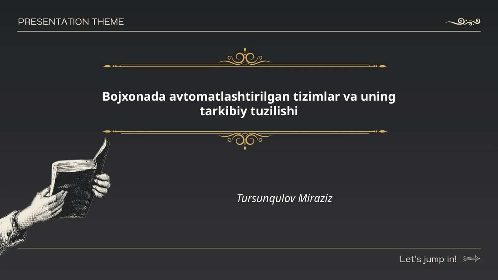 Bojxonada avtomatlashtirilgan tizimlar va uning tarkibiy tuzilishi 1