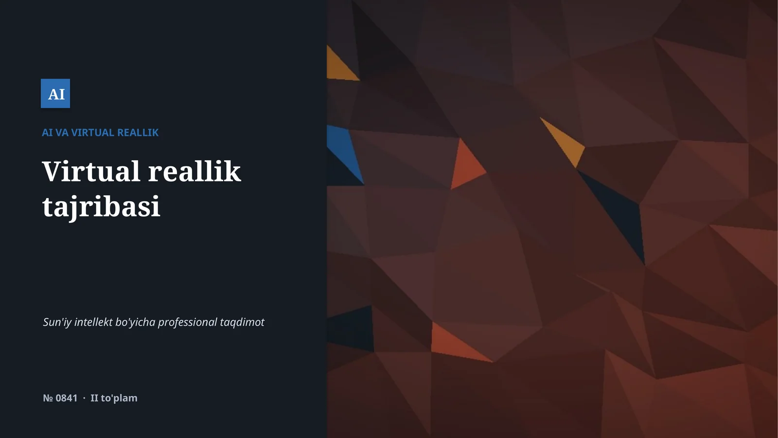 AI VA VIRTUAL REALLIK 1