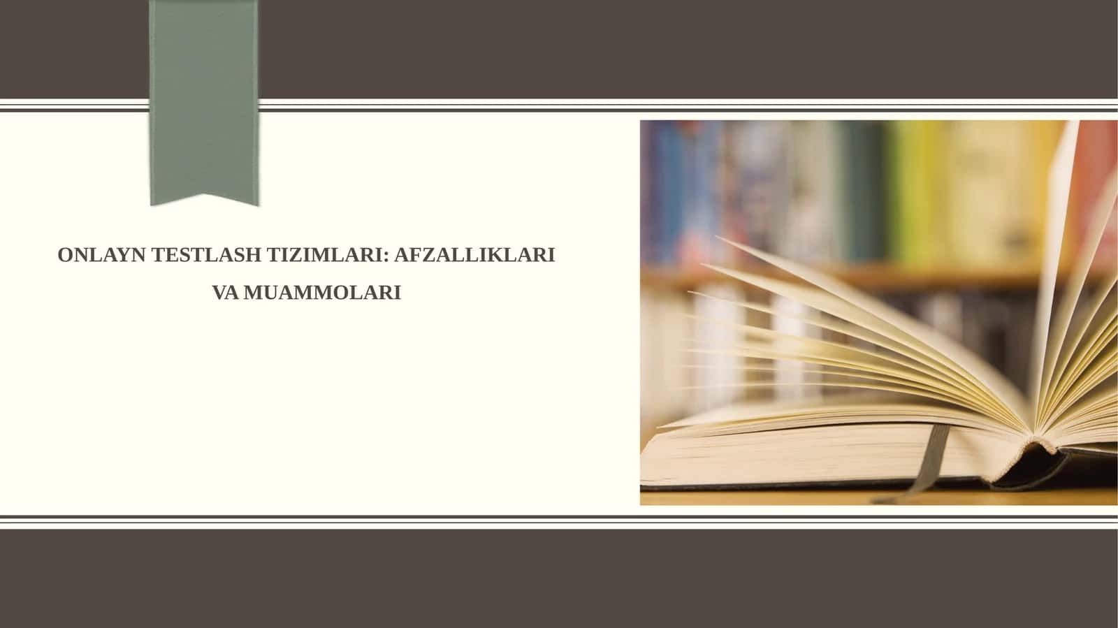 Onlayntestlashtizimlari 1