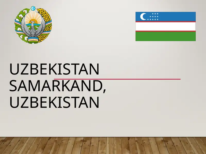Uzbekistan - General Information 1