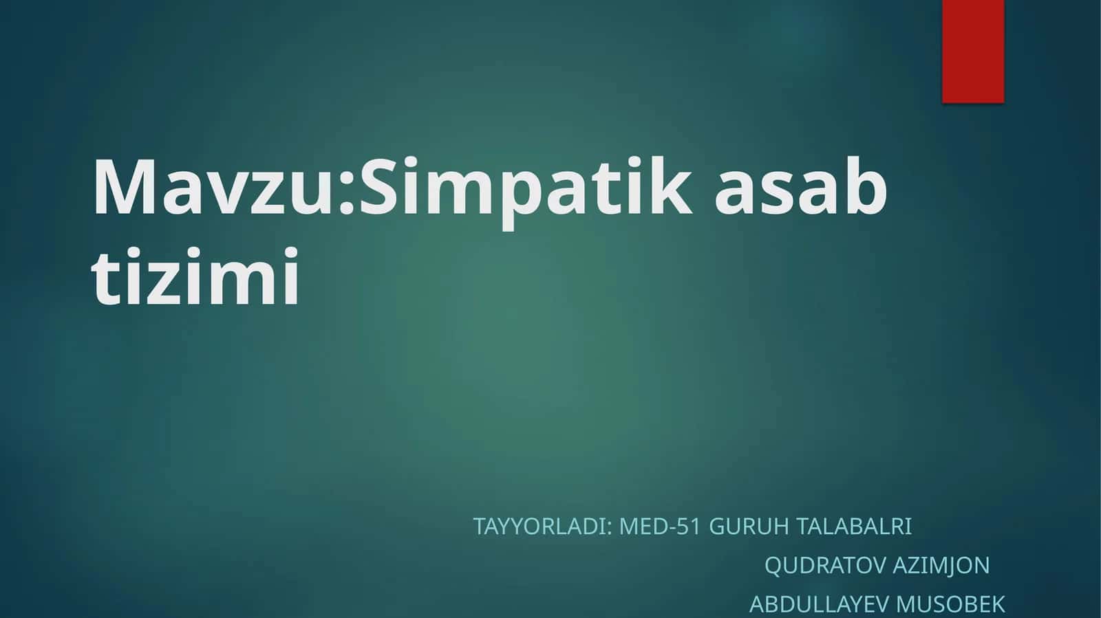 Simpatikasabtizimi 1