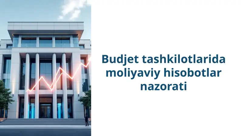Budjet tashkilotlarida moliyaviy hisobotlar nazorati 1