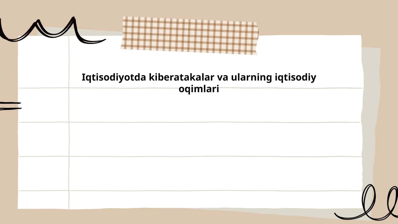 Iqtisodiyotda kiberatakalar va ularning iqtisodiy oqimlari 1