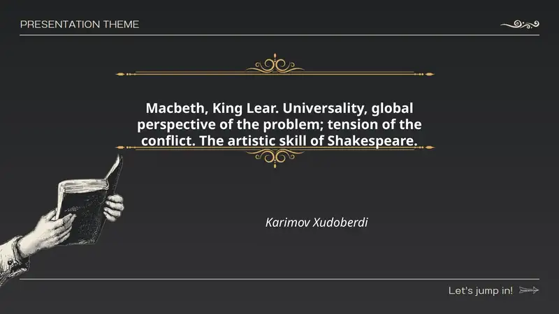 Macbeth, King Lear 1