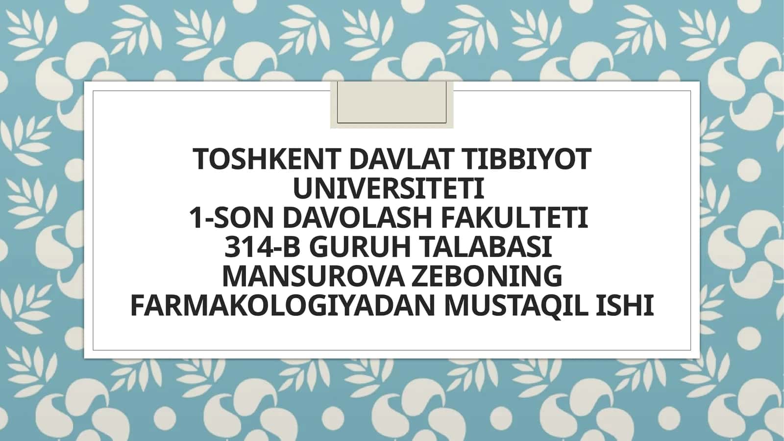 Gijjalarga qarshi vositalar 1