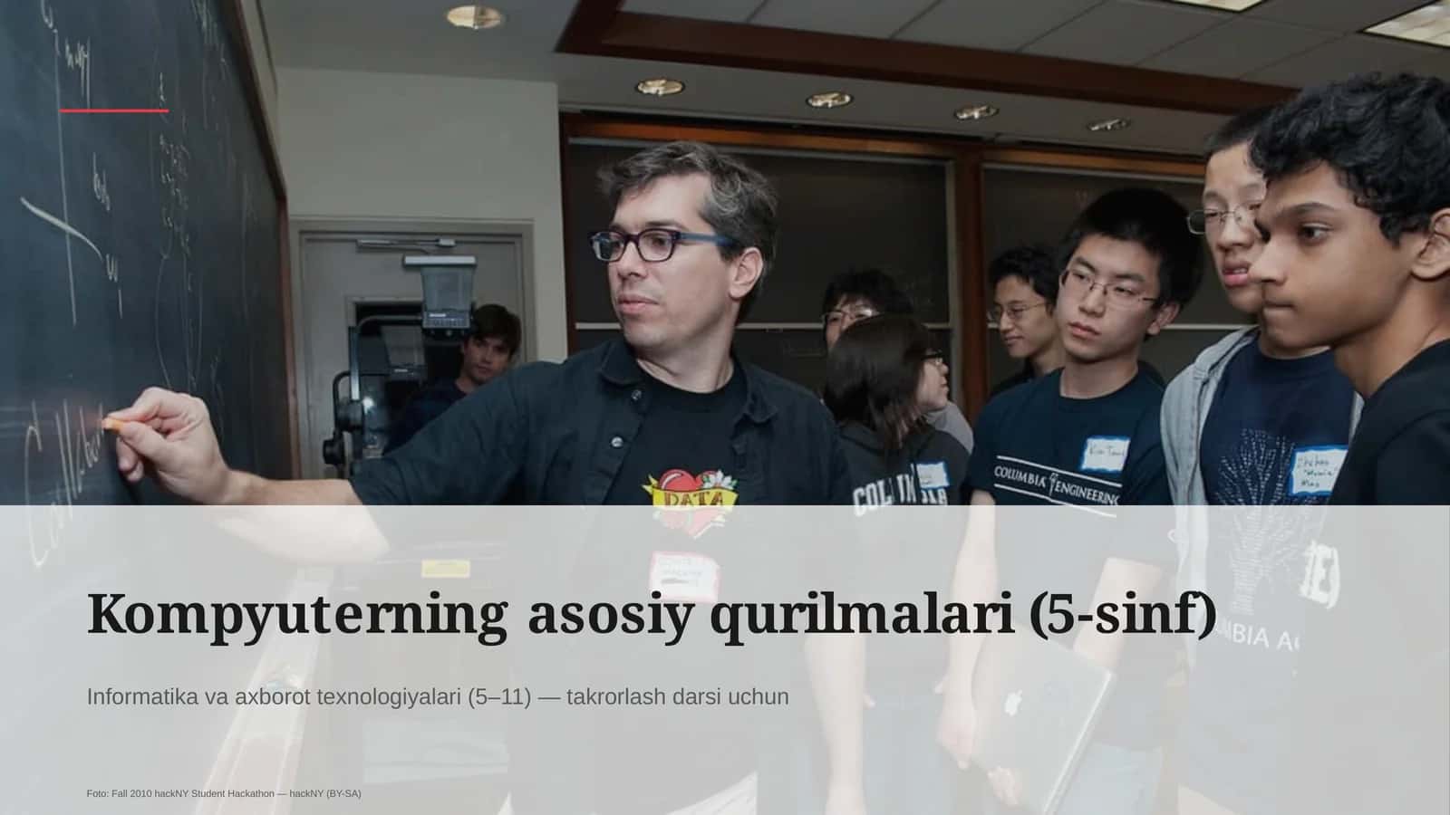 Kompyuterning asosiy qurilmalari (5-sinf) 1