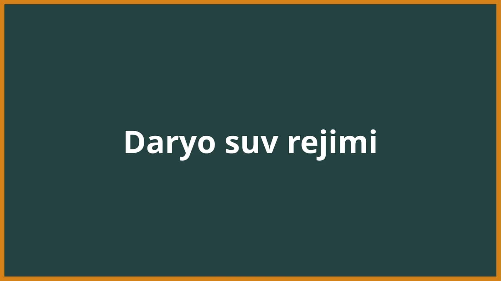 Daryo Suv 1