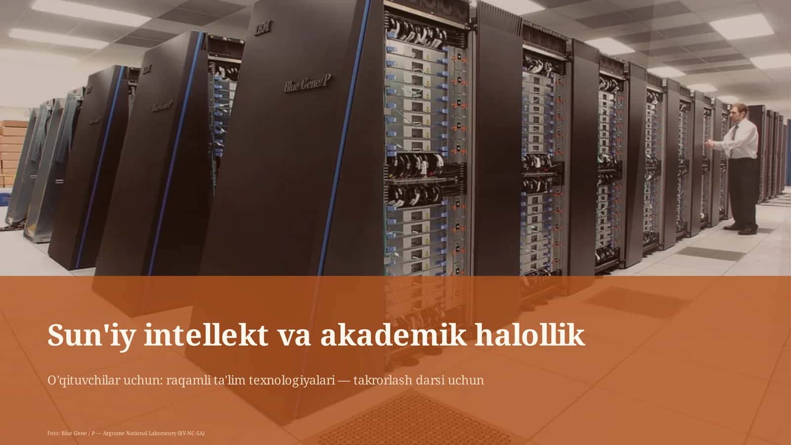 Sun'iy intellekt va akademik halollik 1