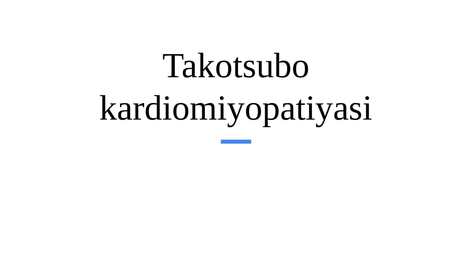Takotsubo kardiomiopatiyasi (2-variant) 1