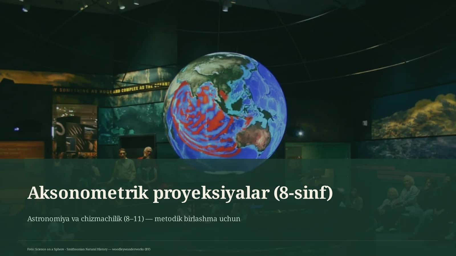 Aksonometrik proyeksiyalar (8-sinf) 1