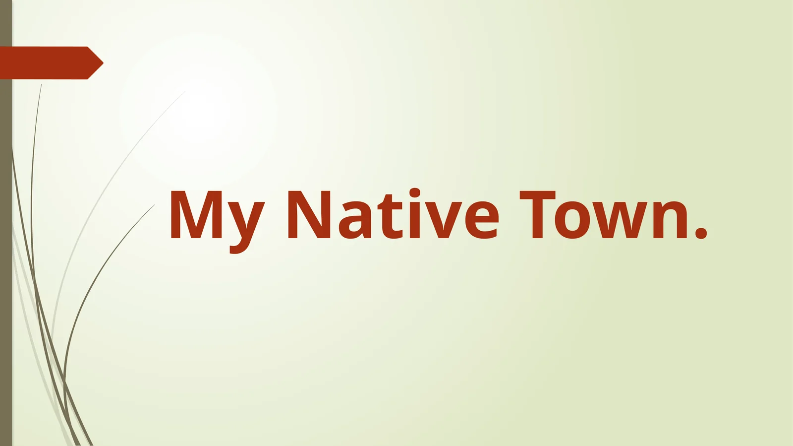 MyNative Town 1
