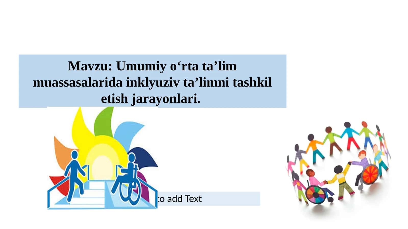 Umumiy o‘rta ta’lim muassasalarida inklyuziv ta’limni tashkil etish jarayonlari 1