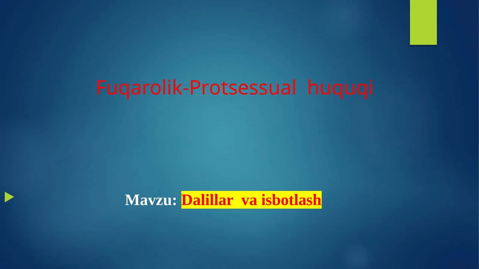 Fuqarolik-Protsessualhuquqi 1