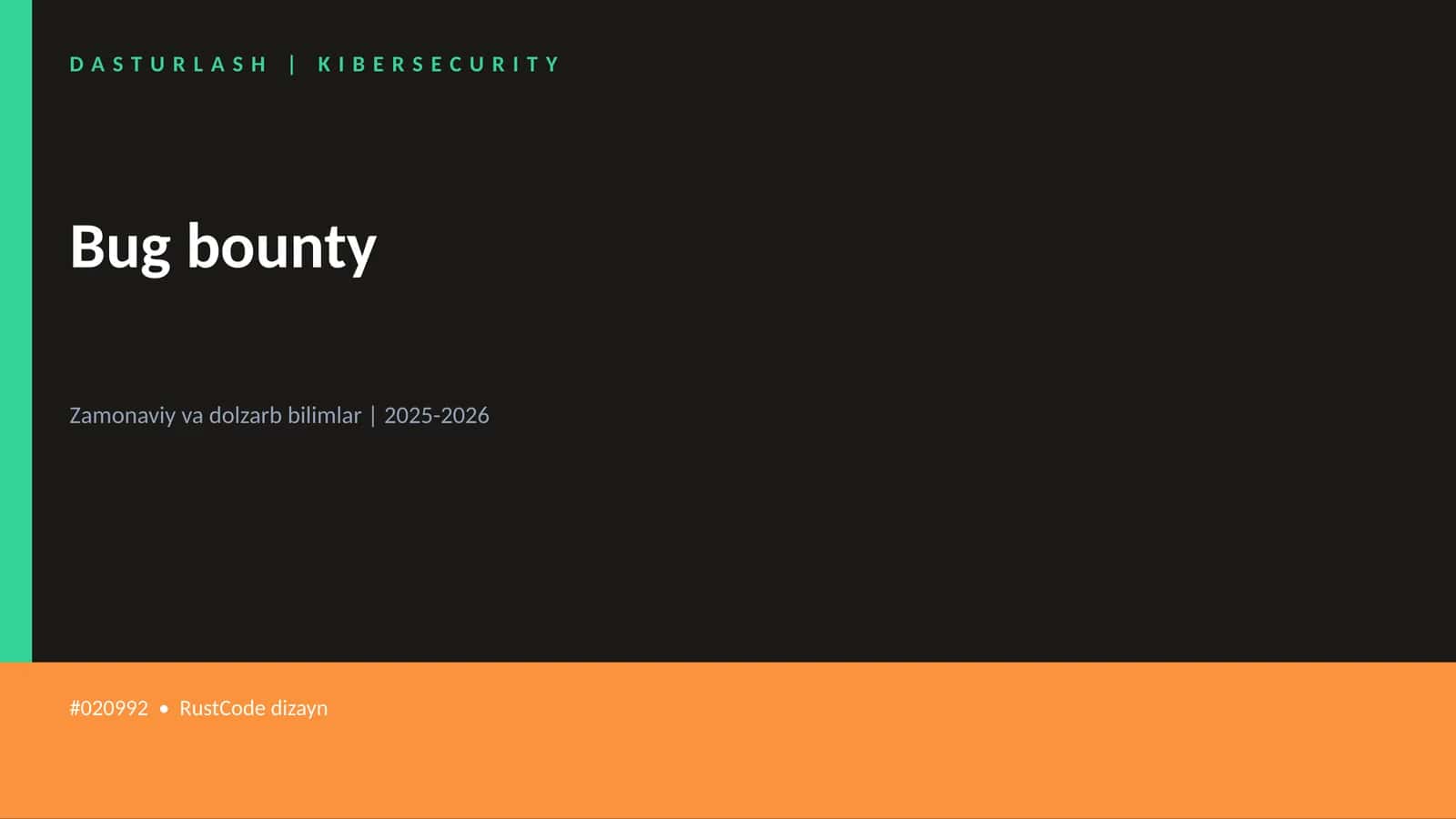 Bug bounty 1