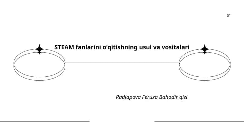 Loyihaviy oʻqitish metodlari STEAM fanlarida 1