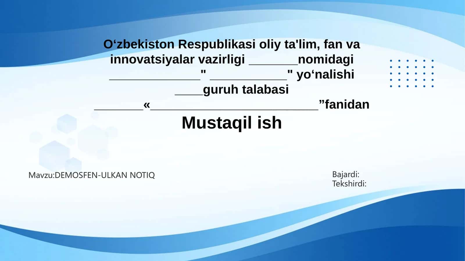 DEMOSFEN-ULKAN NOTIQ 1