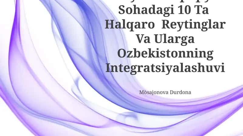 Transparency International korruptsiyani qabul qilish indeksi 1