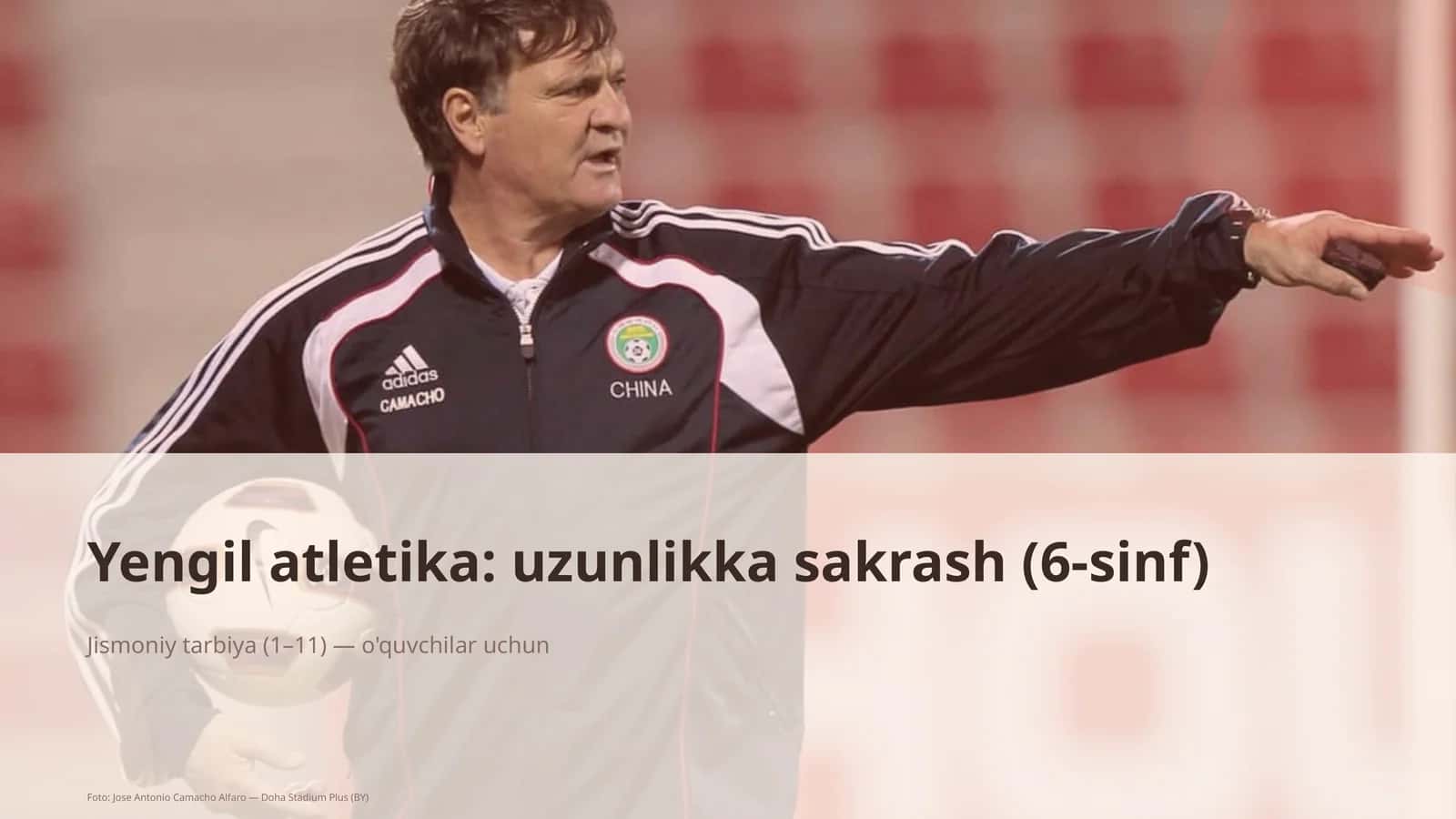 Yengil atletika: uzunlikka sakrash (6-sinf) 1