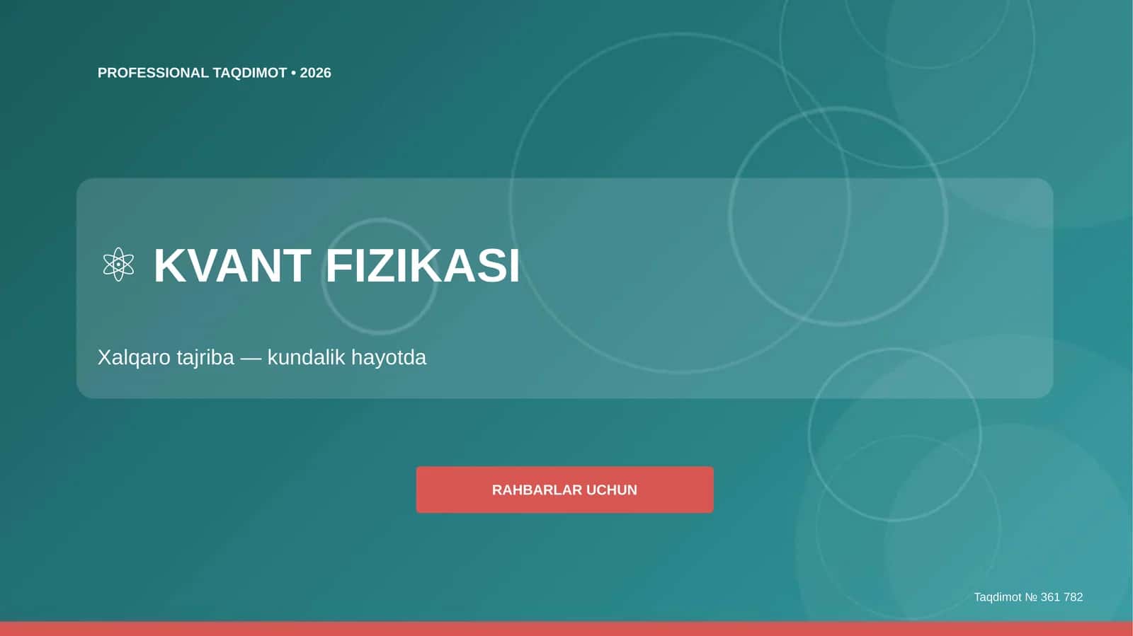 KVANT FIZIKASI 1