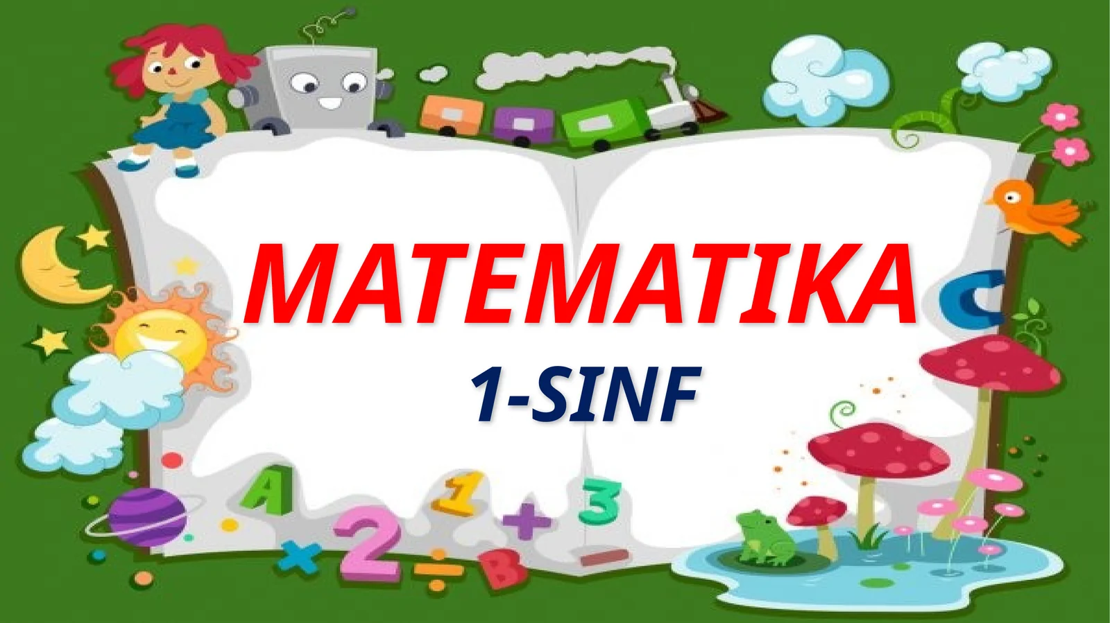 1-SINF Matematika darsi 1