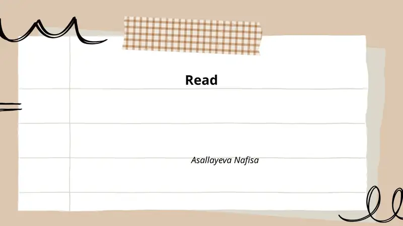 Reading Comprehension Strategies 1