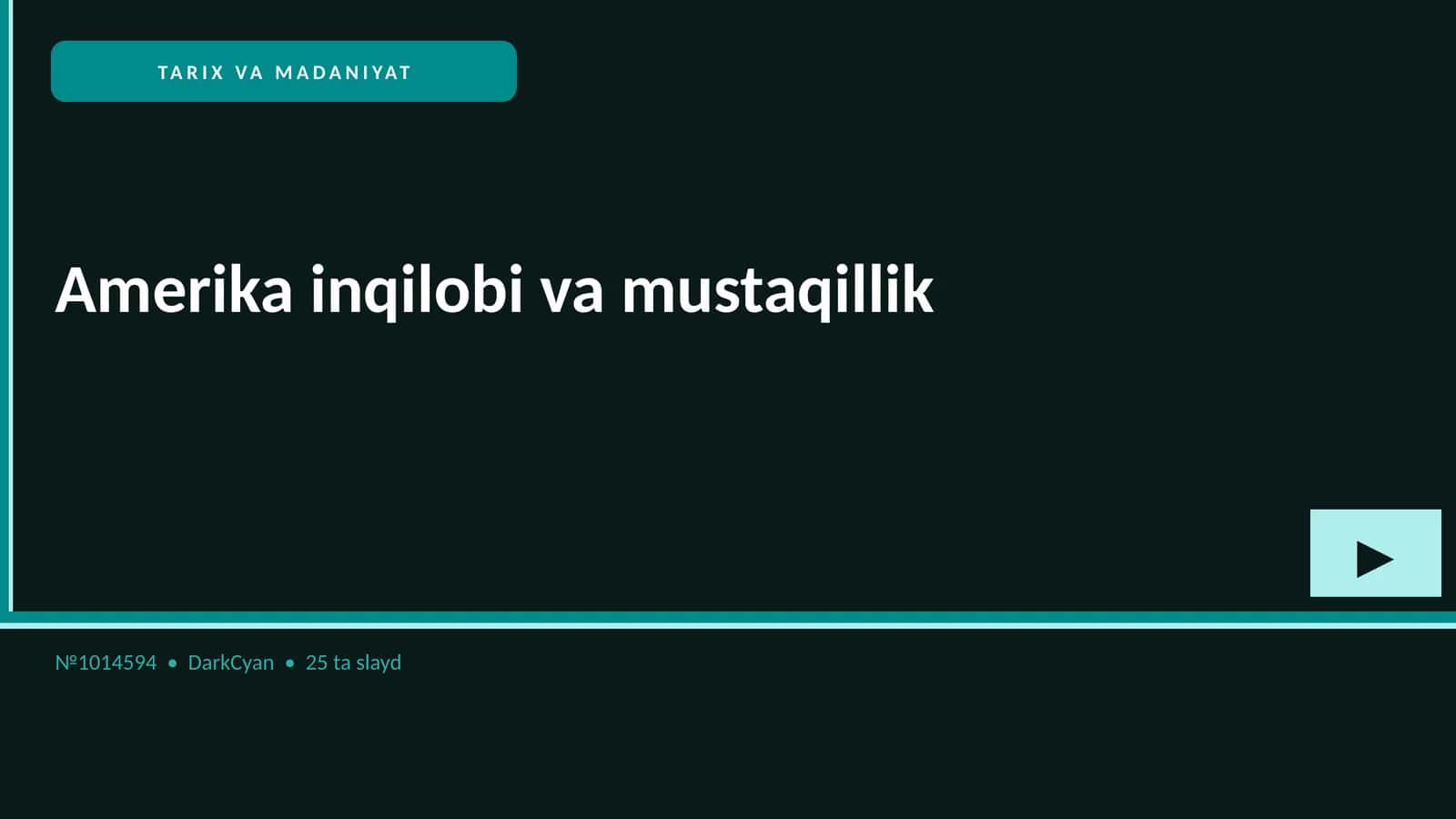 Amerika inqilobi va mustaqillik 1