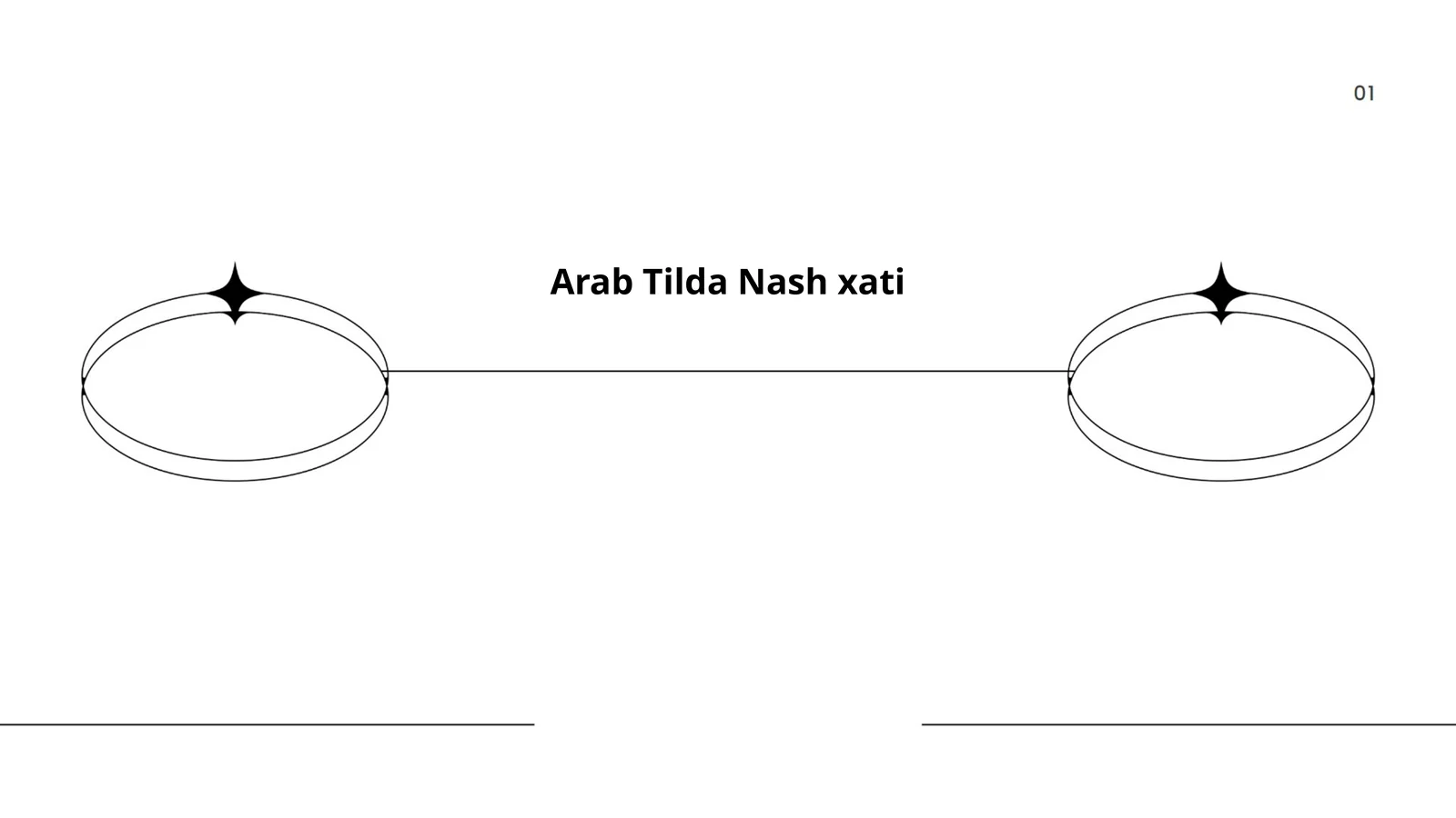 Arab Tilda Nash xati 1