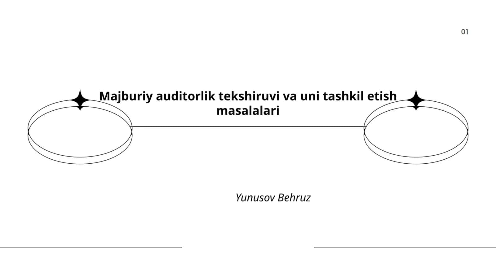 Majburiy auditorlik tekshiruvi va uni tashkil etish masalalari 1