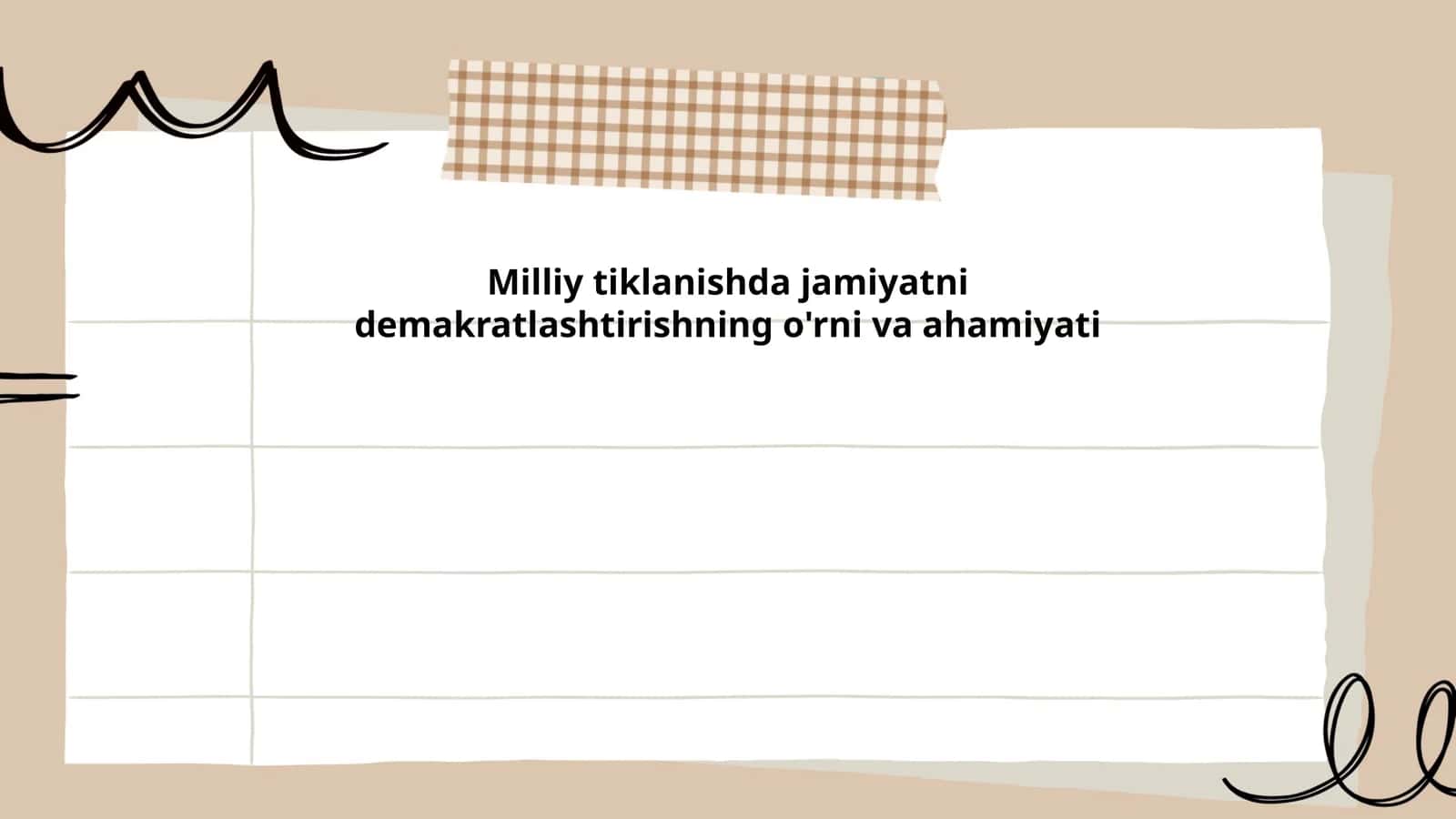 Milliy tiklanishda jamiyatni demakratlashtirishning nazariy va falsafiy asoslari 1