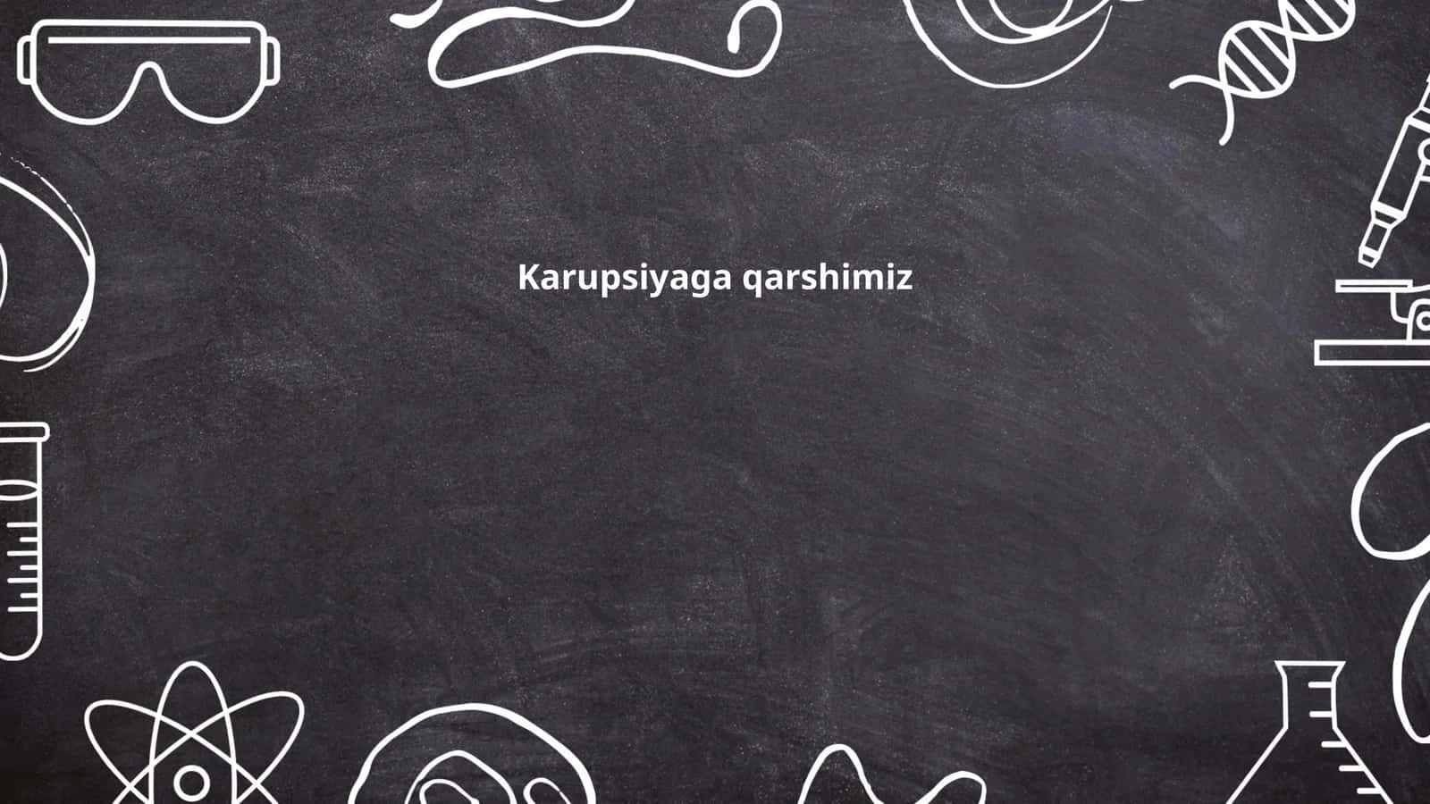 Karupsiyaga qarshimiz 1