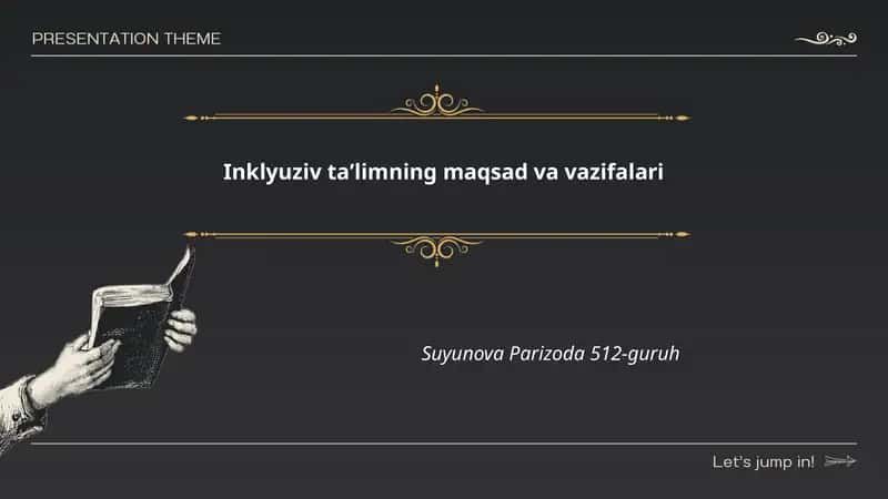 Inklyuziv taʼlimning maqsad va vazifalari 1