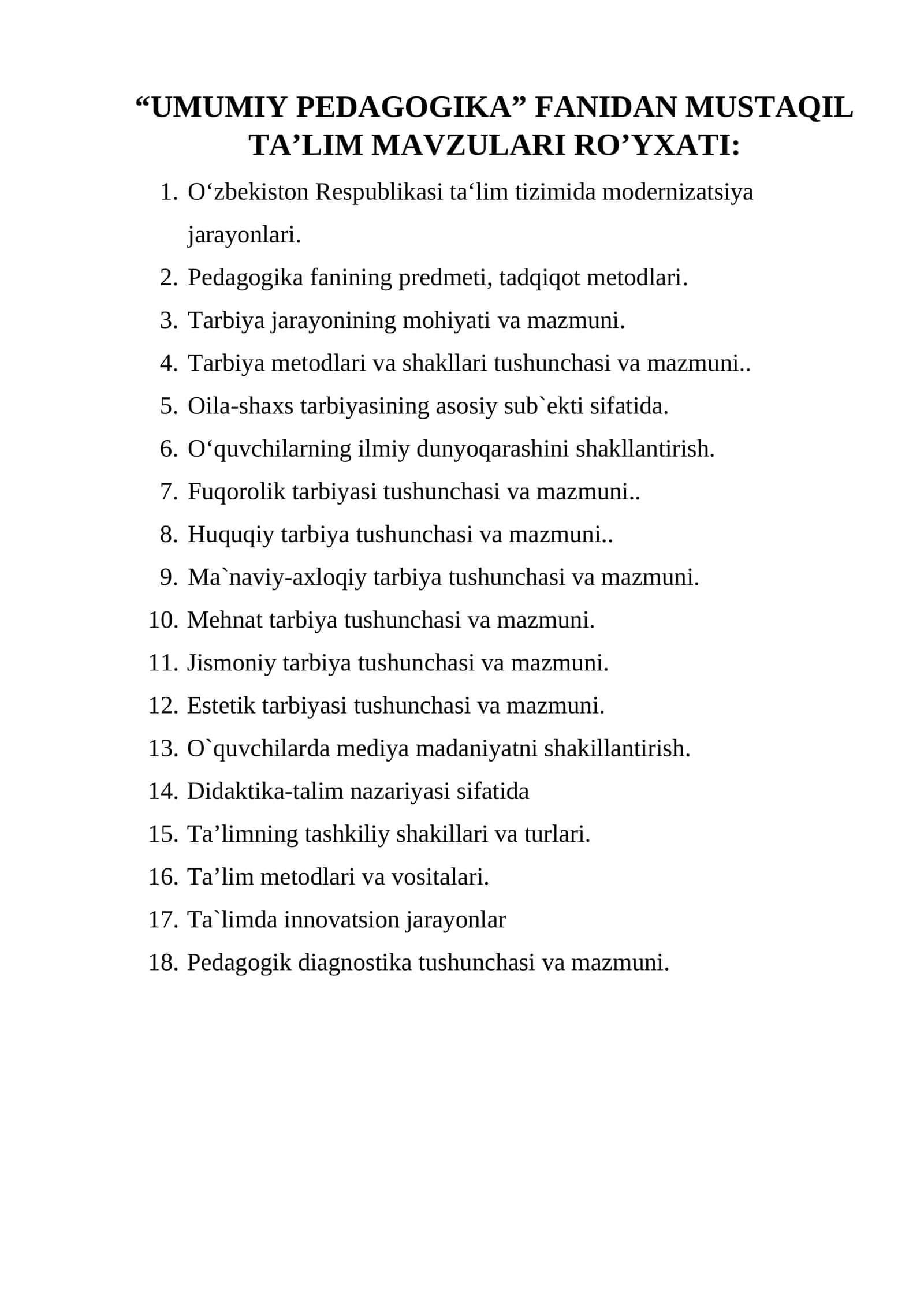 UMUMIY PEDAGOGIKA 1