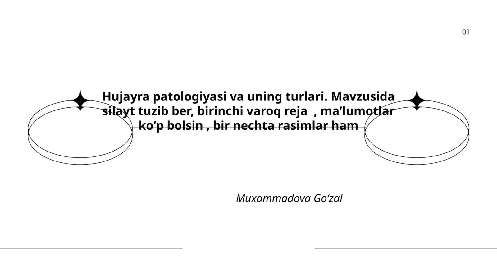 Hujayra patologiyasi va uning turlari 1