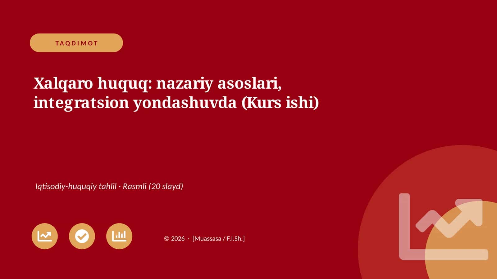 Xalqaro huquq: nazariy asoslari, integratsion yondashuvda (Kurs ishi) 1