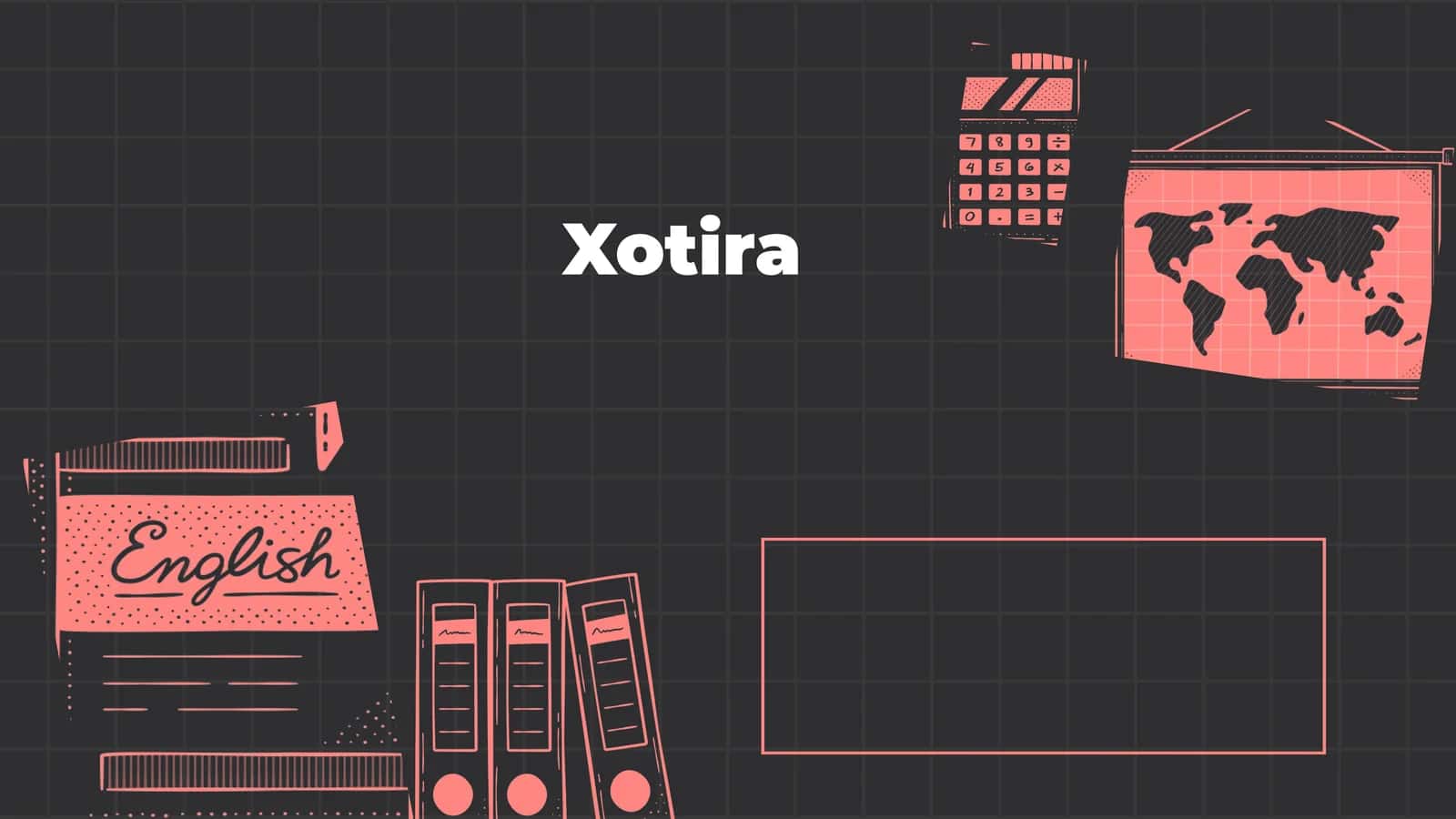 Xotira 1