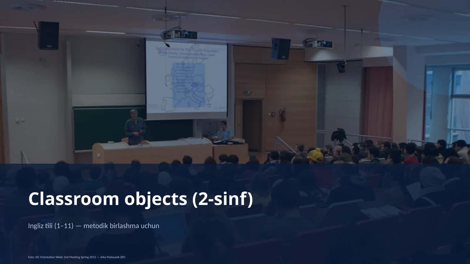 Classroom objects (2-sinf) 1