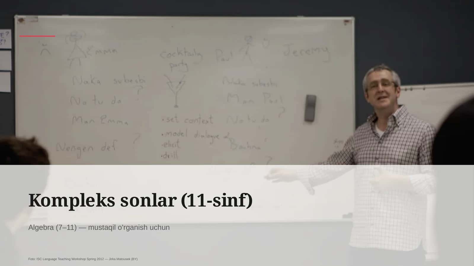Kompleks sonlar (11-sinf) 1