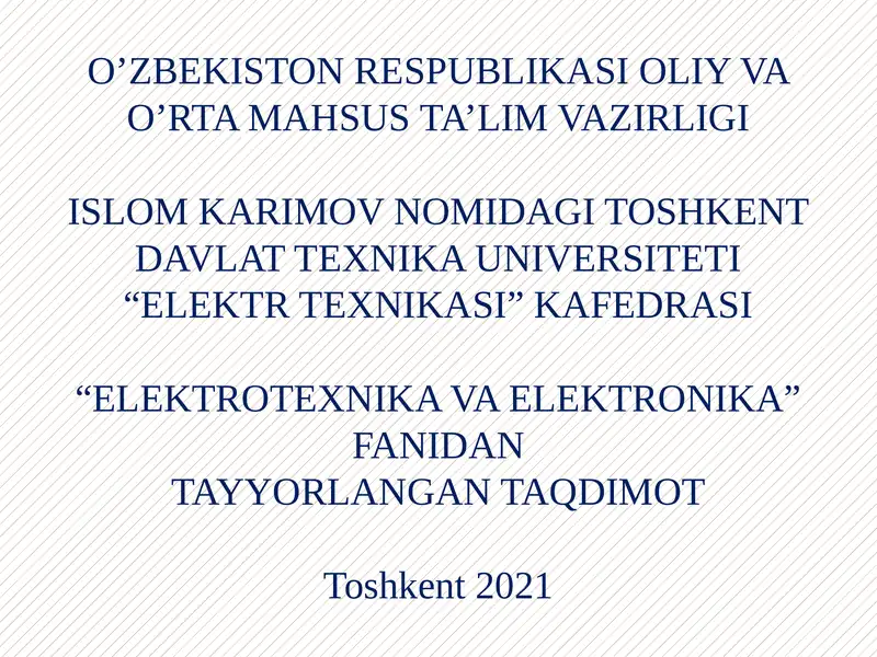 UCH FАZАLI TRАNSFОRMАTОRLАR 1