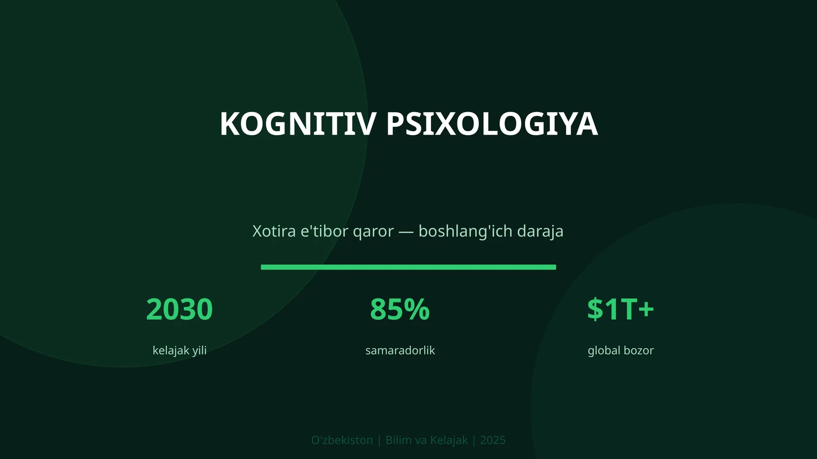 KOGNITIV PSIXOLOGIYA 1
