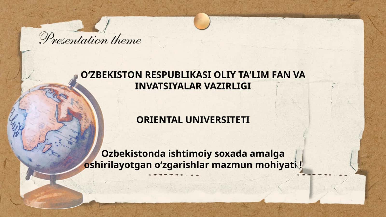 Ozbekistonda ishtimoiy soxada amalga oshirilayotgan oʻzgarishlar mazmun mohiyati 1