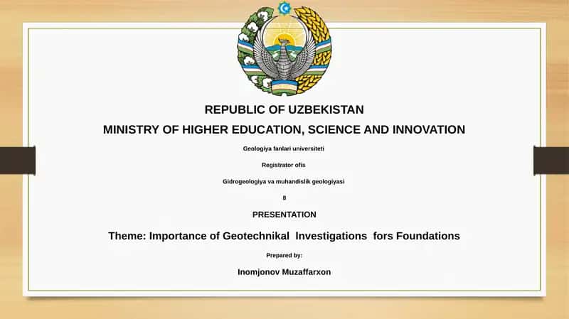Gidrogeologiya va muhandislik geologiyasi 1