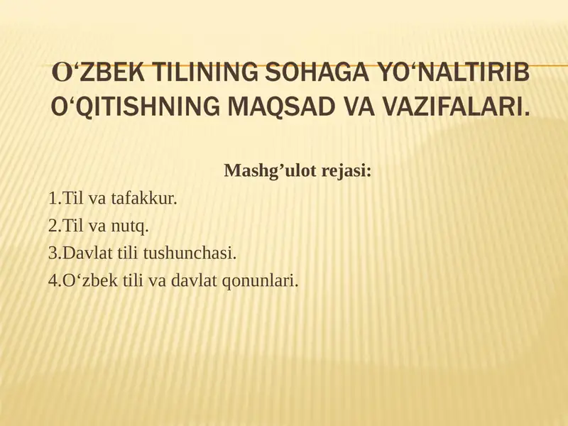 Til va tafakkur 1