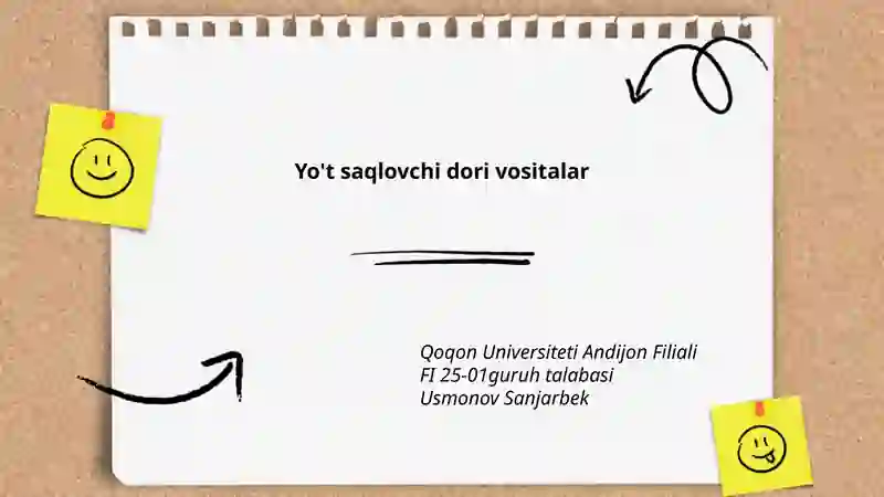 Yo't saqlovchi dori vositalar