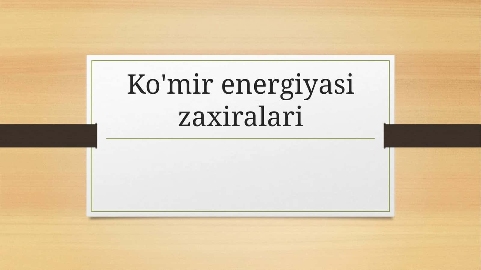 Ko‘mirenergiyasi 1
