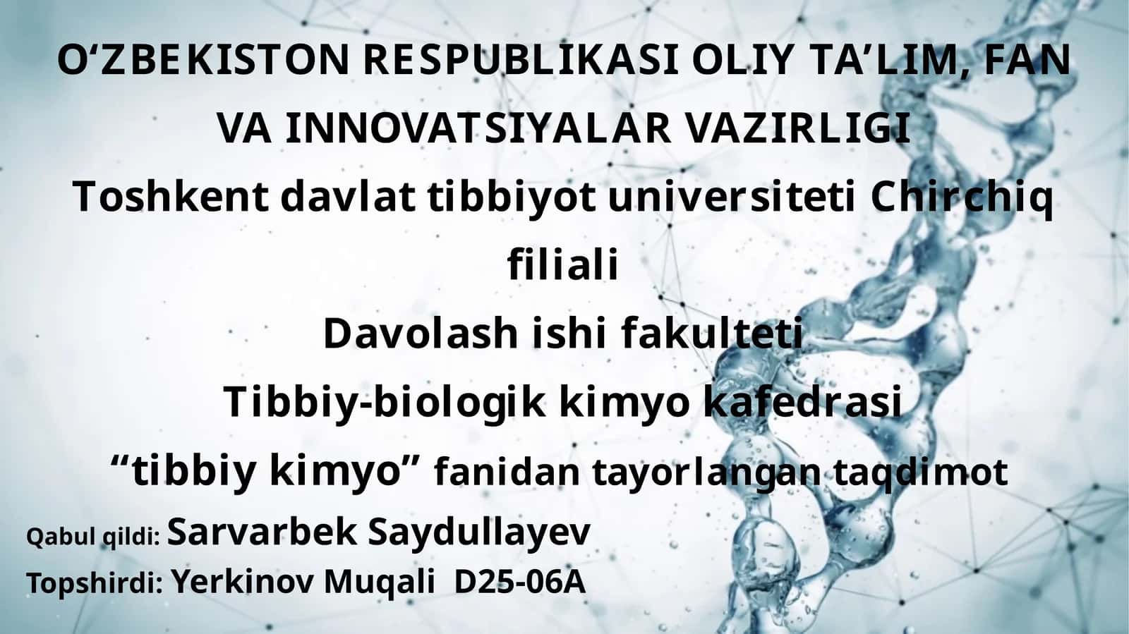 Sirt xodisalar. Adsorbsiya. Xromatografiya 1