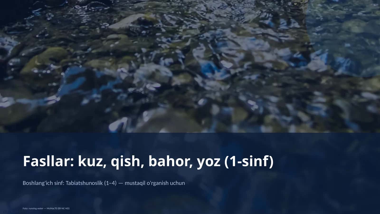 Tabiatshunoslik 1