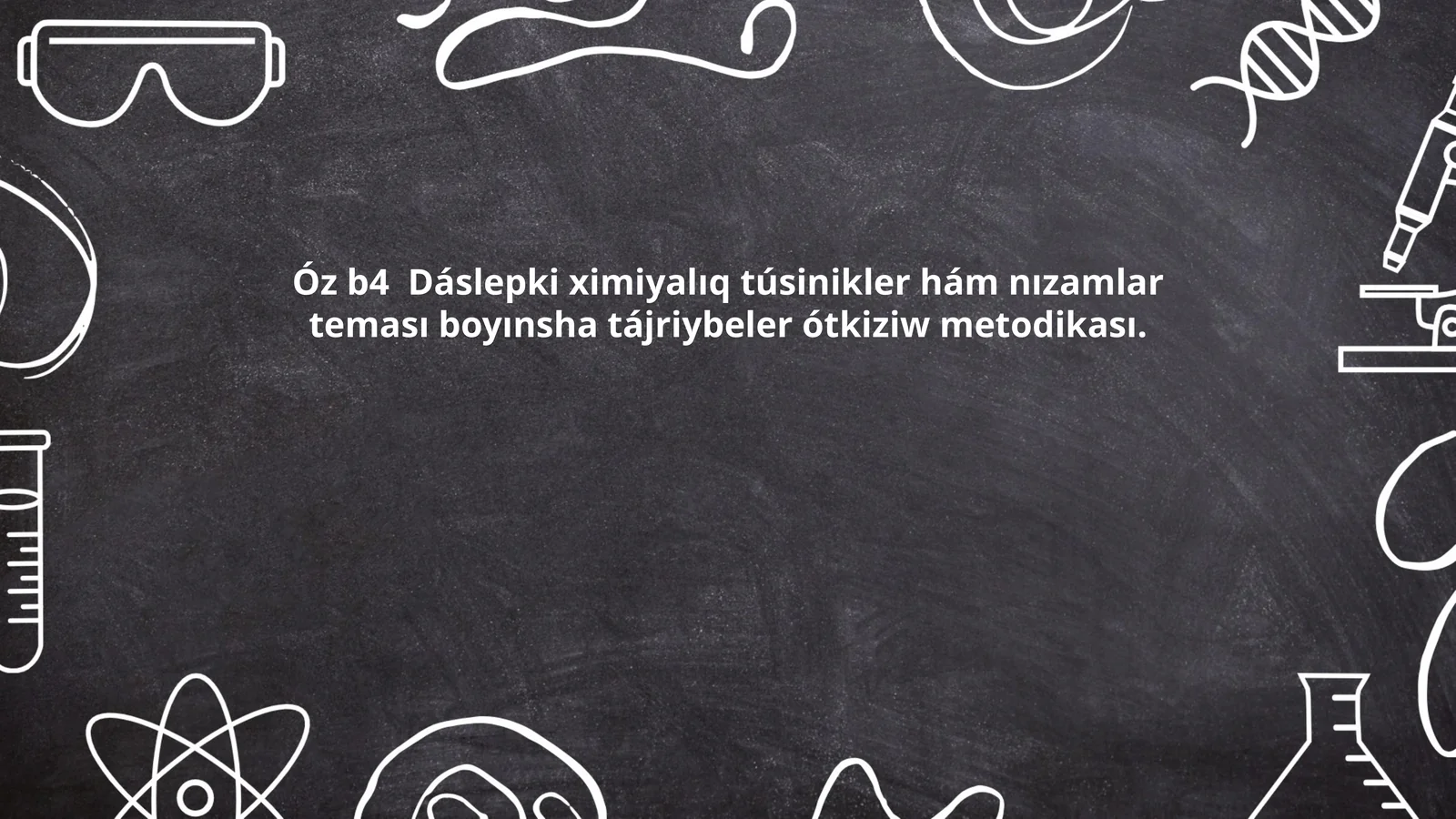Atom tuzilishi va xossalari 1